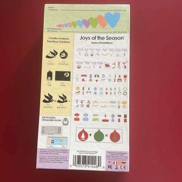 Cricut Cartridge Joys of the Season - Picture 2 of 6